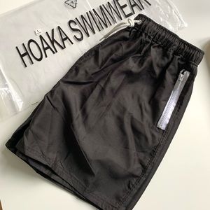 Black men’s Hoaka Swimwear